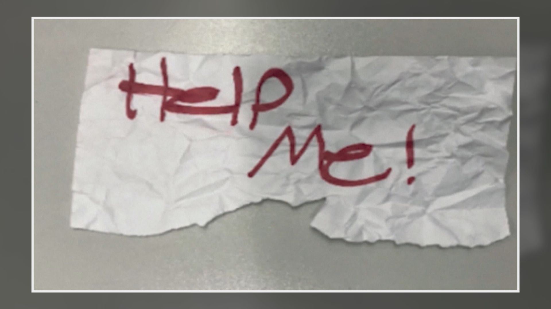 美國得州女童遭綁架 憑求救字條獲救