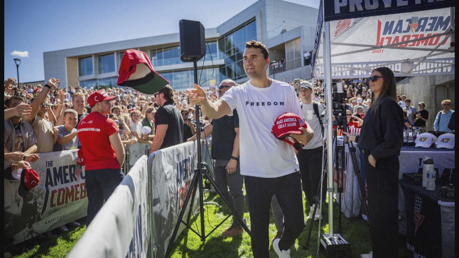 美國保守派政治評論員柯克遭槍擊身亡