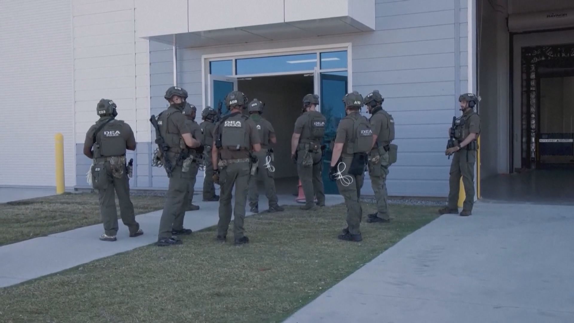 美國發放搜查佐治亞州現代汽車合資電池工廠地盤片段