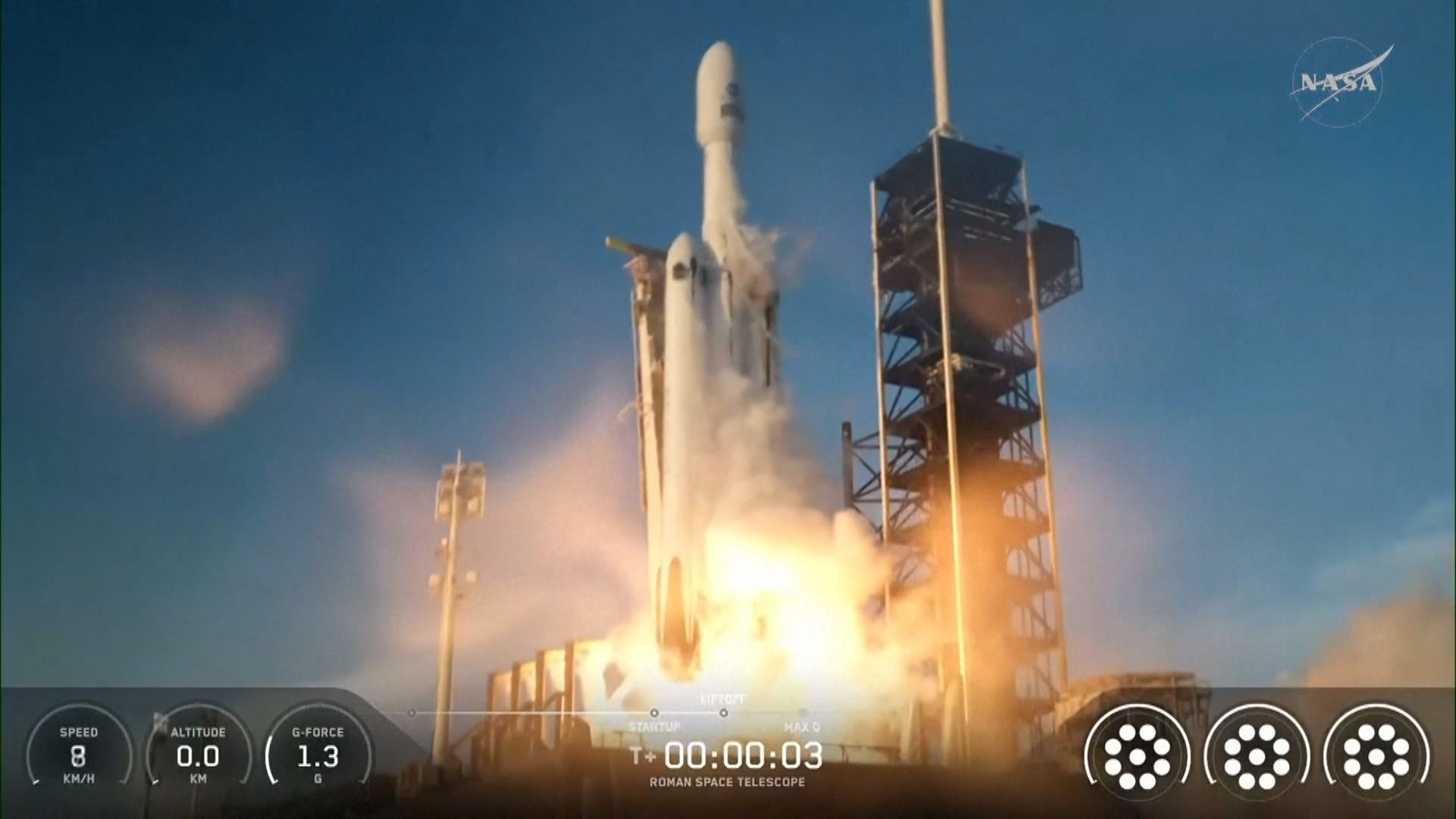 美國NASA發射新一代旗艦羅曼太空望遠鏡　探索宇宙暗能量