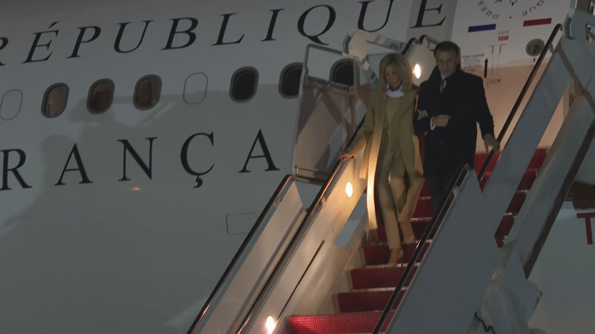 馬克龍抵達華盛頓　展開三天的國事訪問