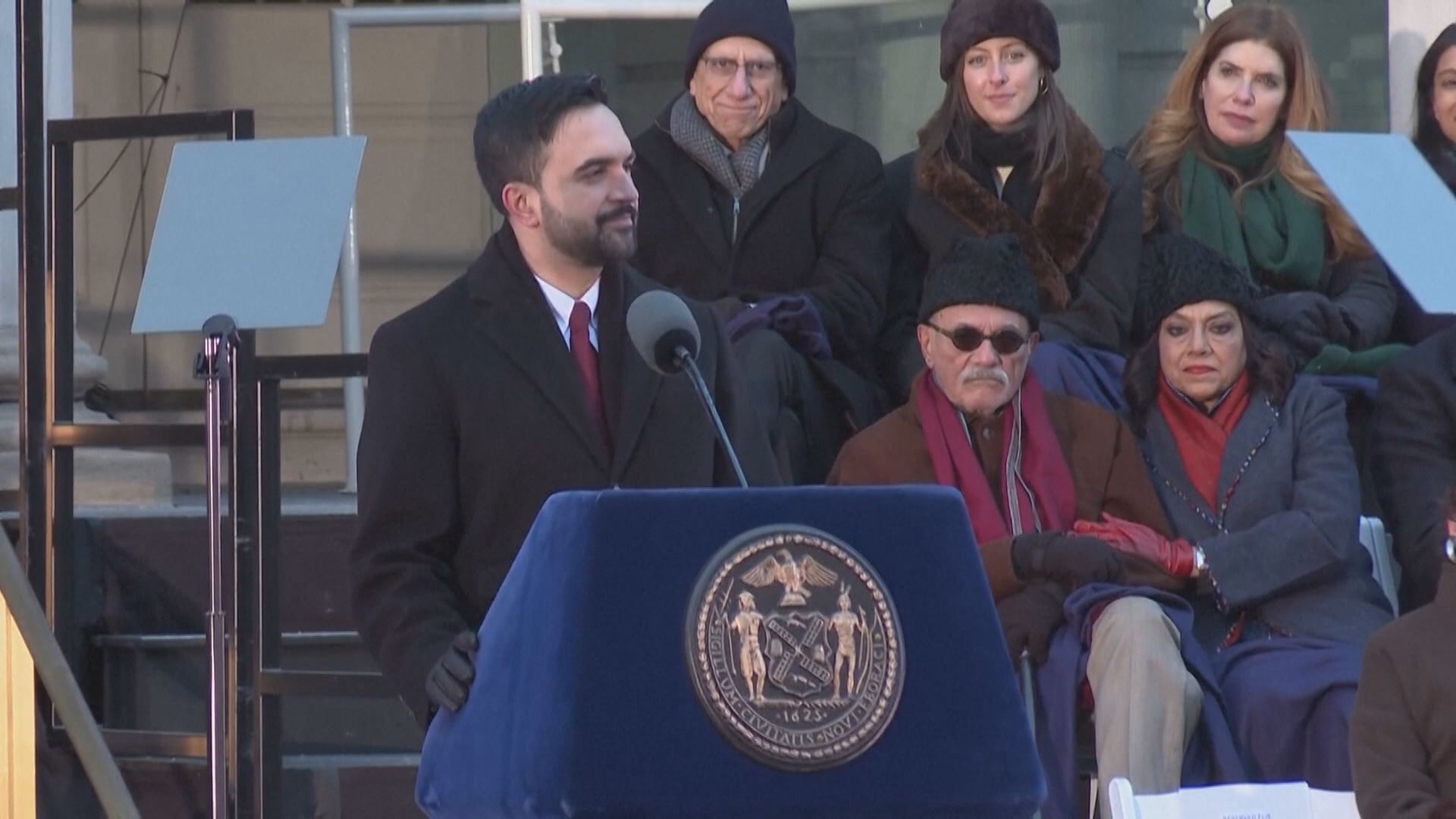 馬姆達尼就任紐約市長　承諾為所有居民服務