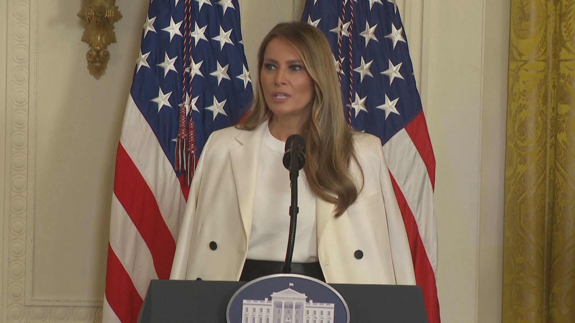 特朗普就任逾百日　梅拉尼婭據報留在白宮不足14日