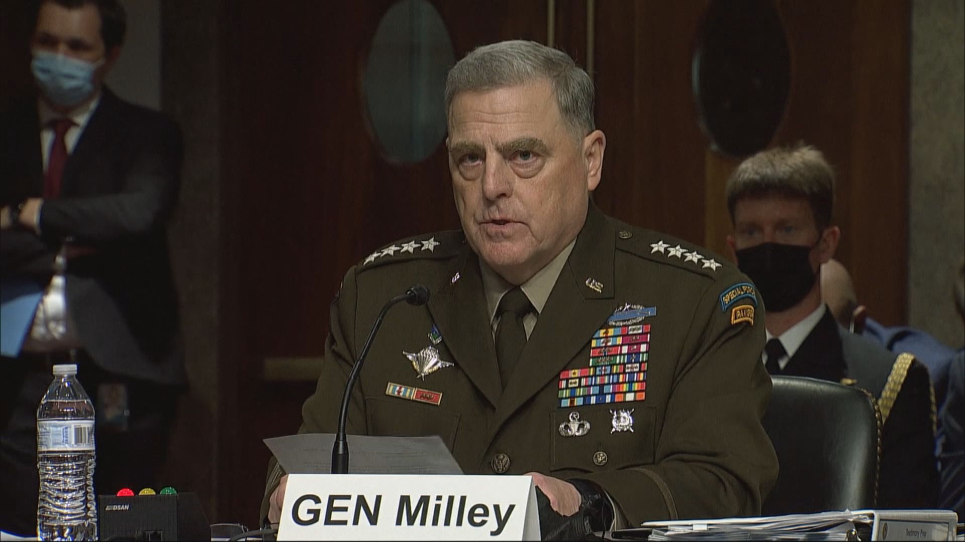 米利：與李作成兩次通電話是美國國防部指示及協調