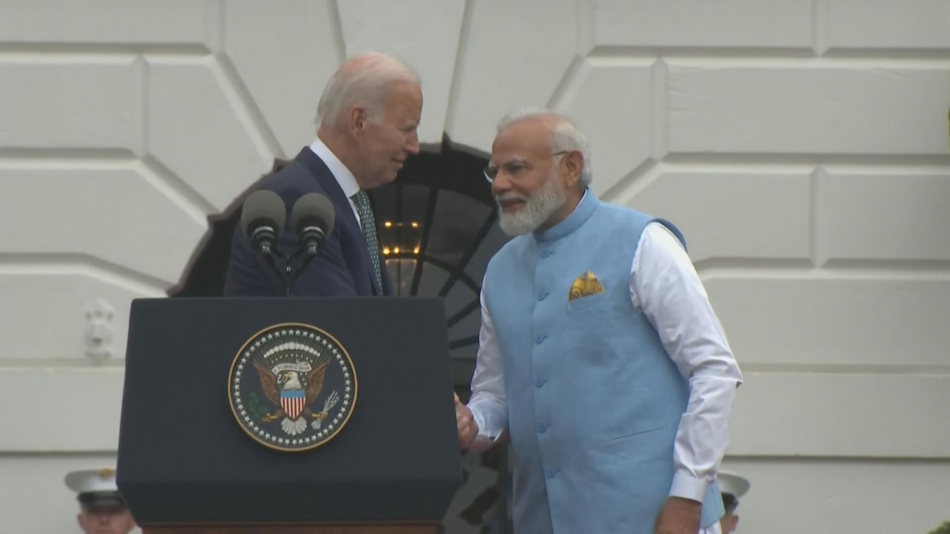 莫迪在華盛頓與拜登會談