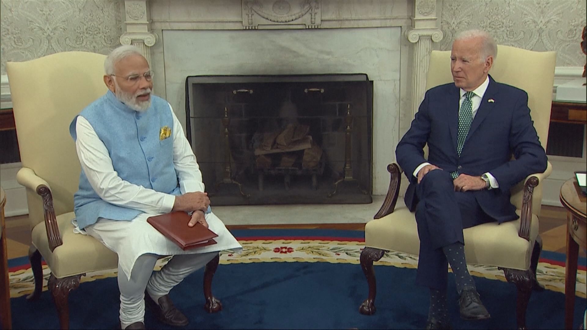 拜登與莫迪舉行會談 美印宣布加強一系列合作