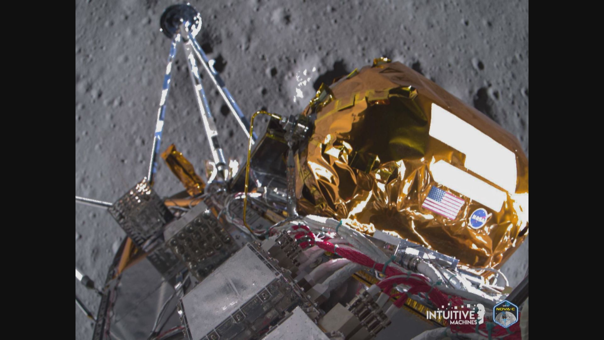 美國著陸器「奧德修斯」或因電力耗盡提早結束任務