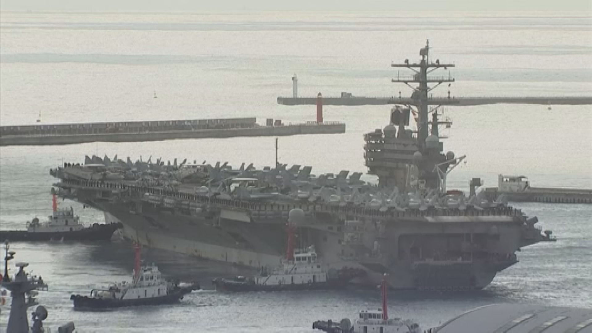 美海軍直升機墮落列根號甲板　12人傷