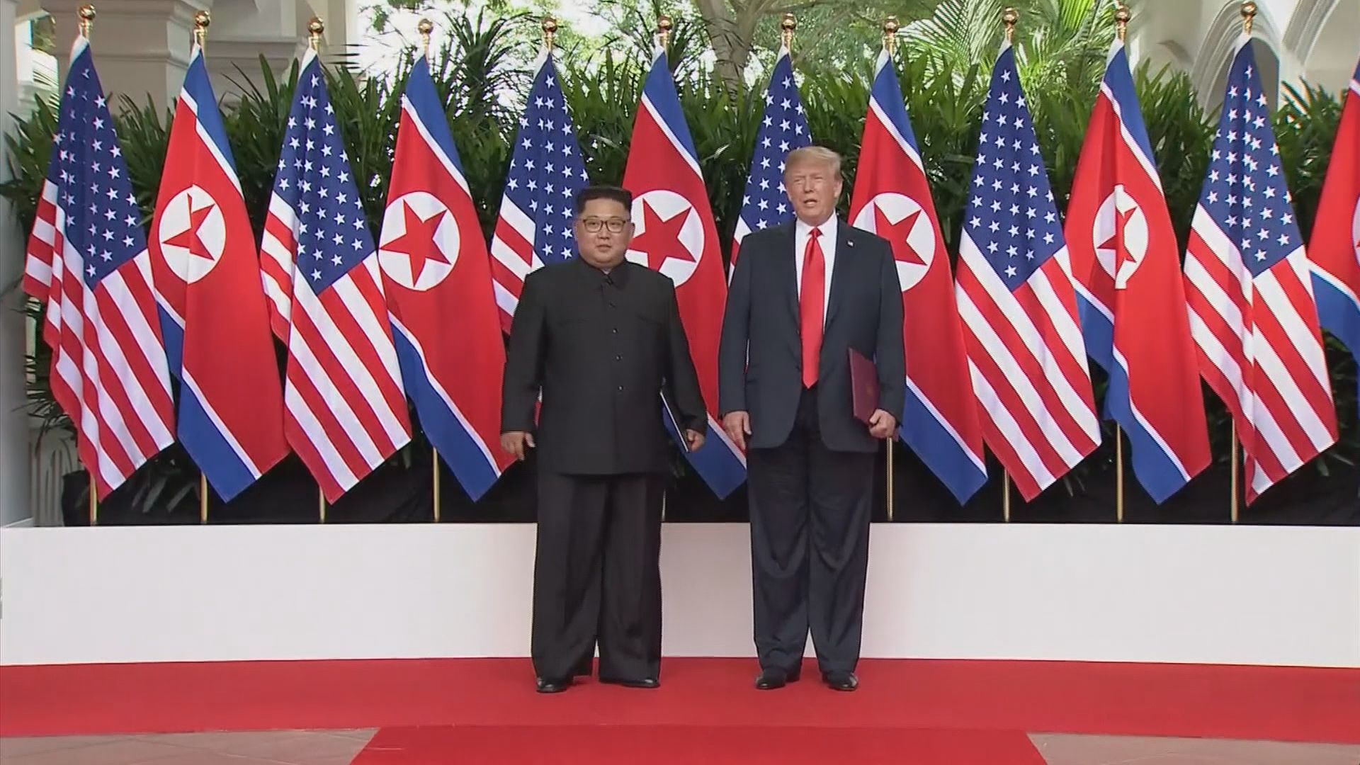 特朗普稱很可能再晤金正恩