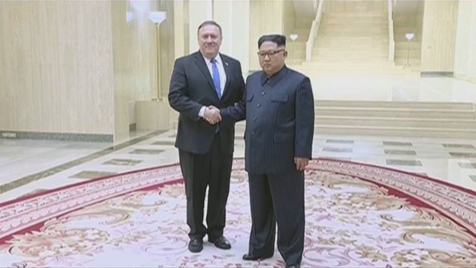 蓬佩奧周日訪平壤　拒為棄核設時限