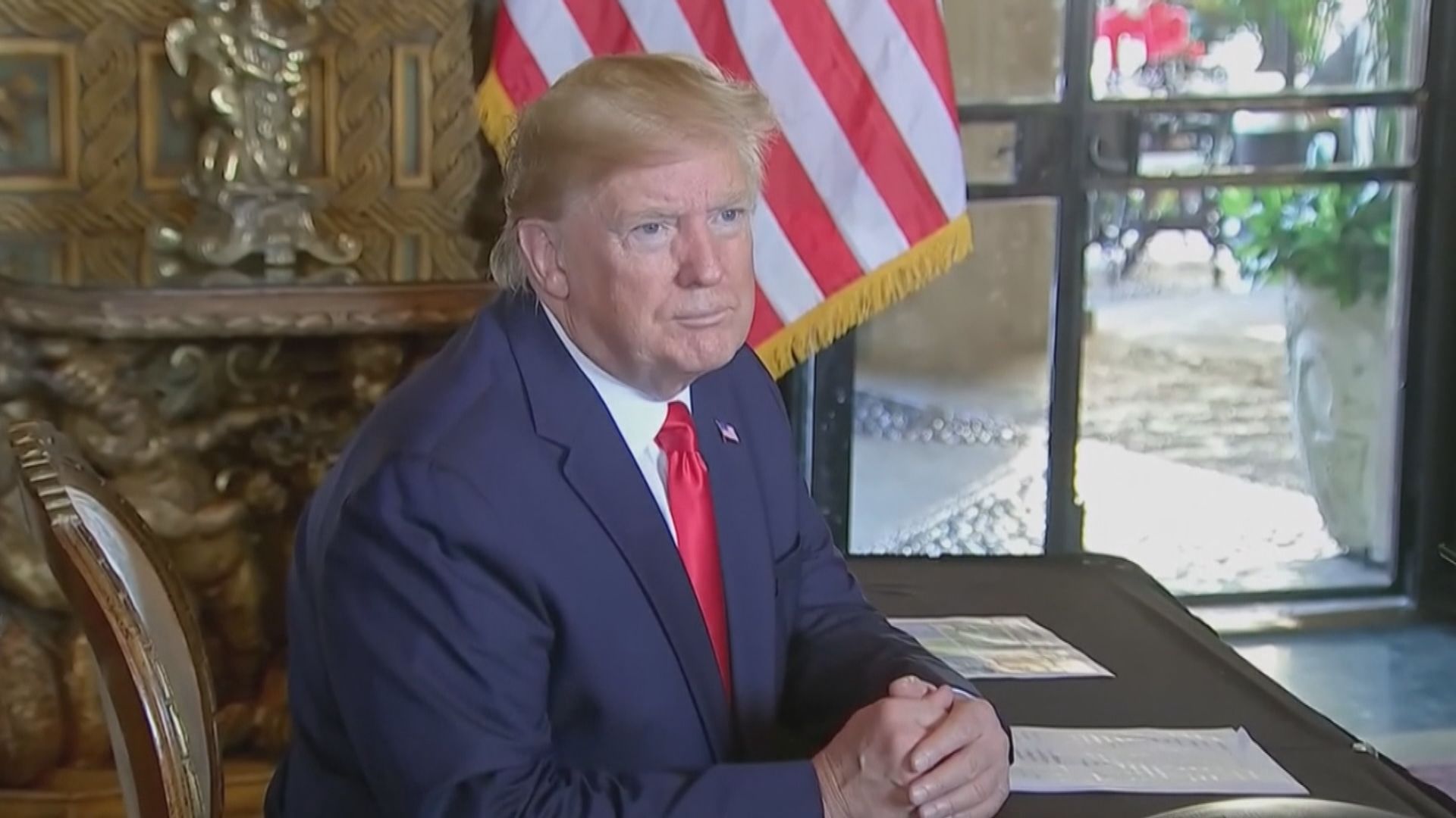 特朗普︰已做好準備接受北韓送來的任何聖誕「大禮」