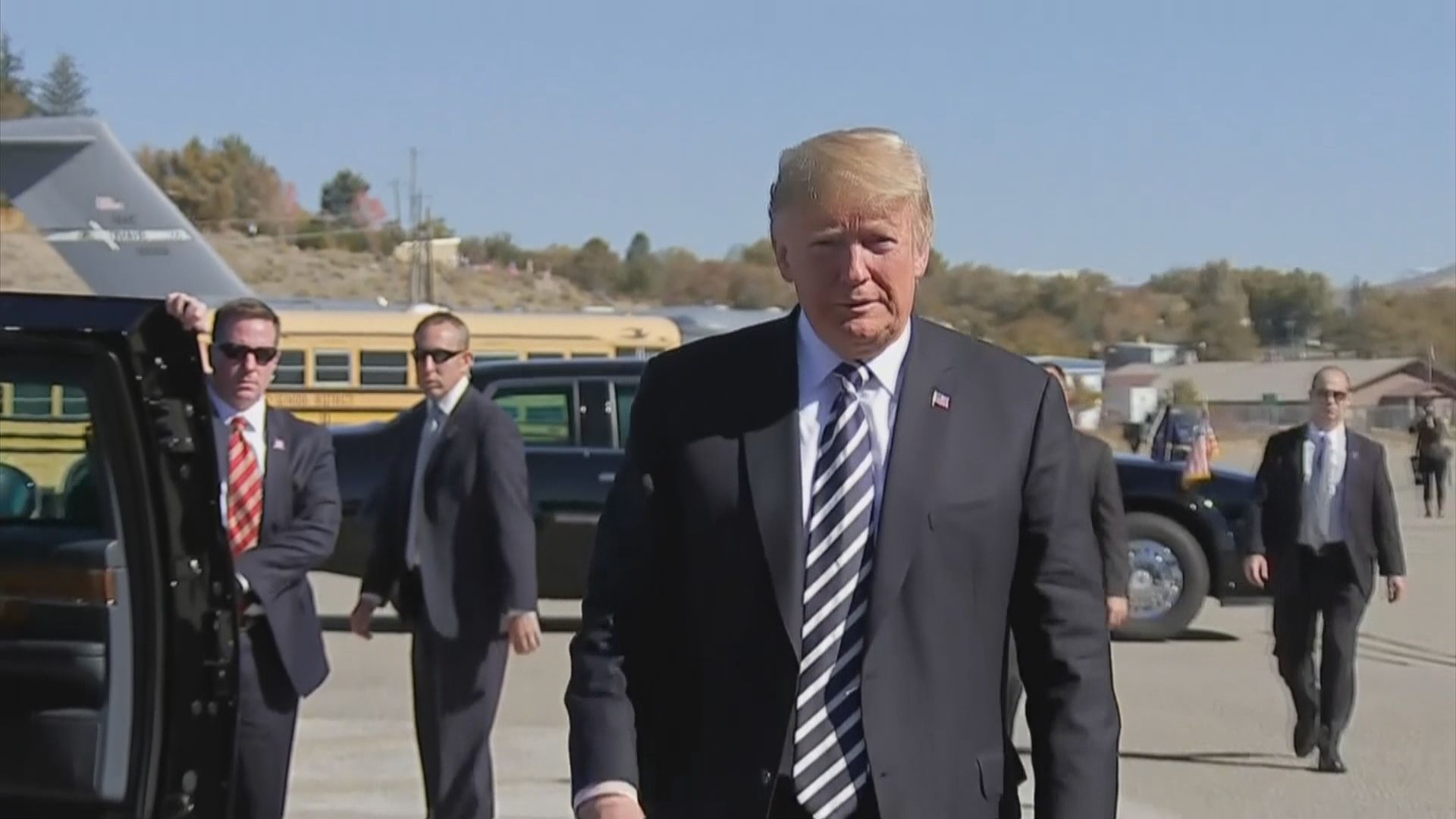 特朗普：若中俄繼續研發導彈美國將發展新武器