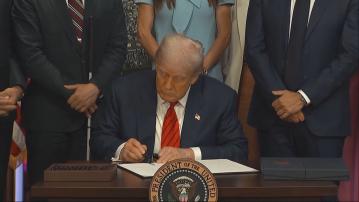 特朗普簽署行政命令　成立2028年洛杉磯奧運特別工作小組