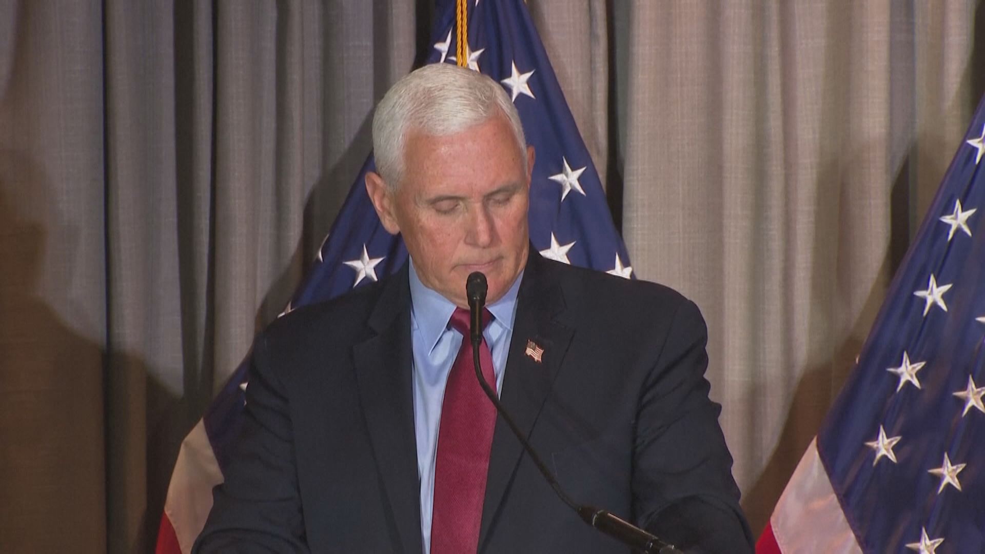 彭斯指歷史會追究特朗普在衝擊國會事件中的責任