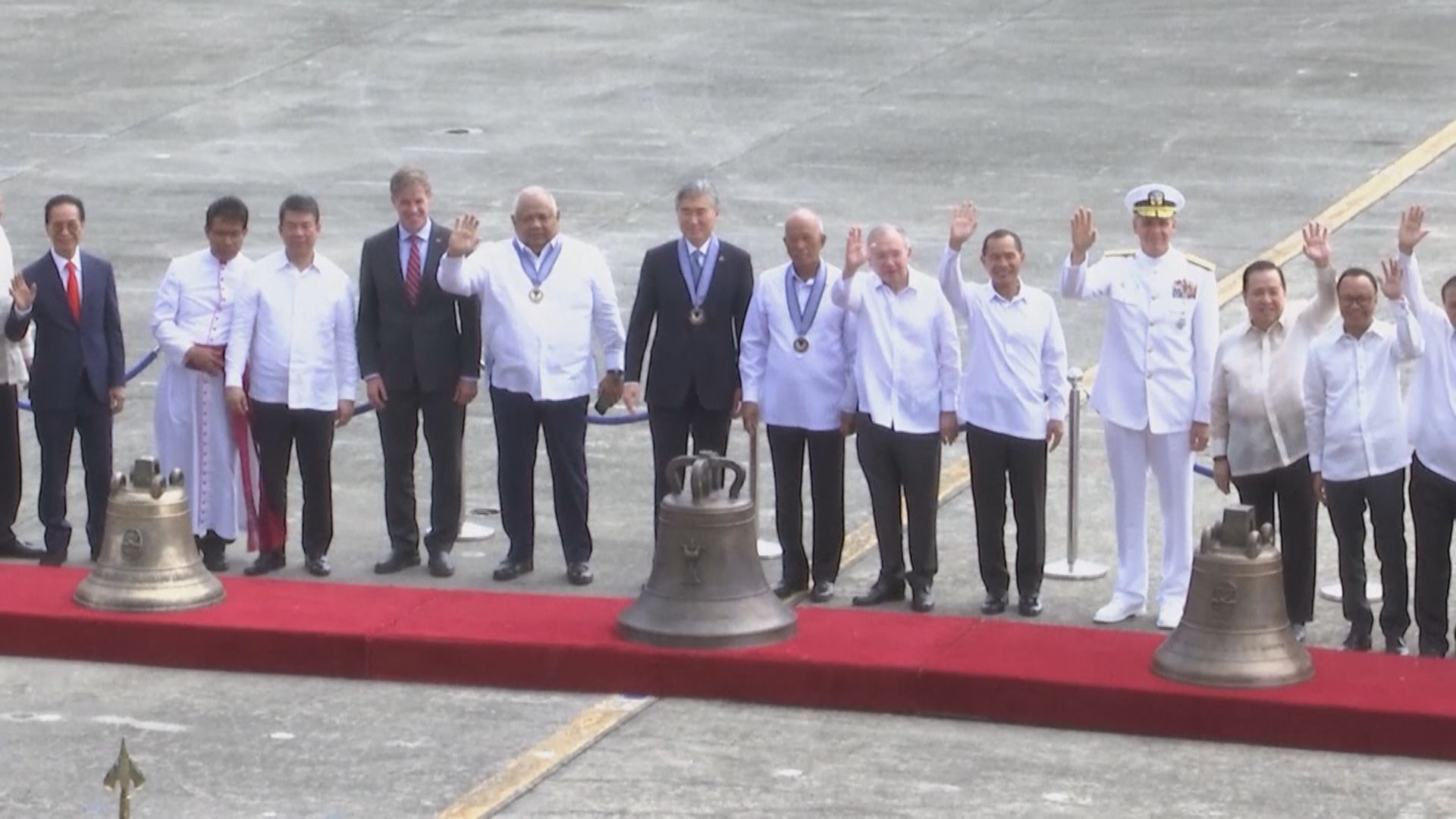 美國交還三座教堂古鐘予菲律賓