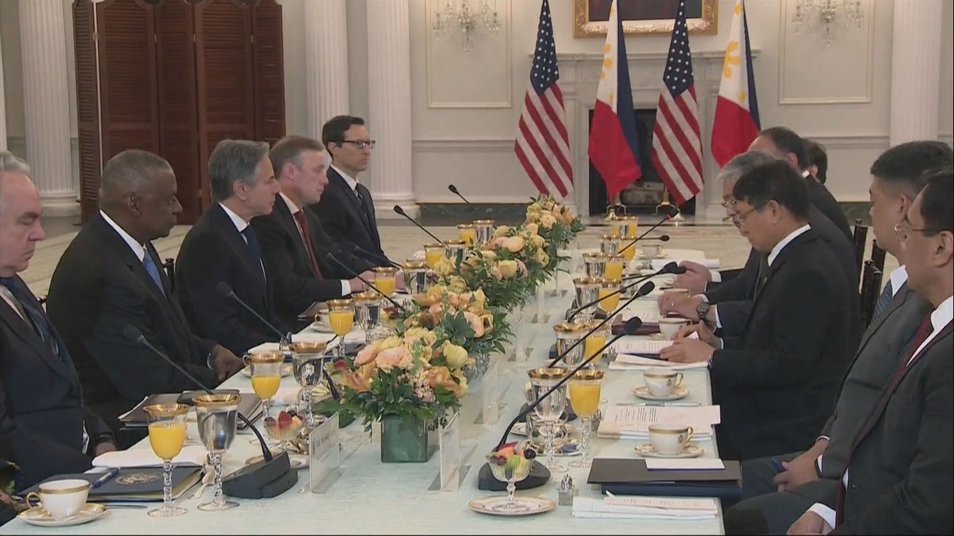 美菲國防外交「3+3」會談 商南海局勢、加強合作