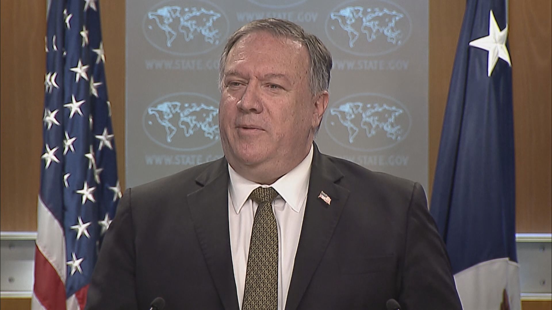 蓬佩奧：會徹查記者遭到警察暴力對待事件