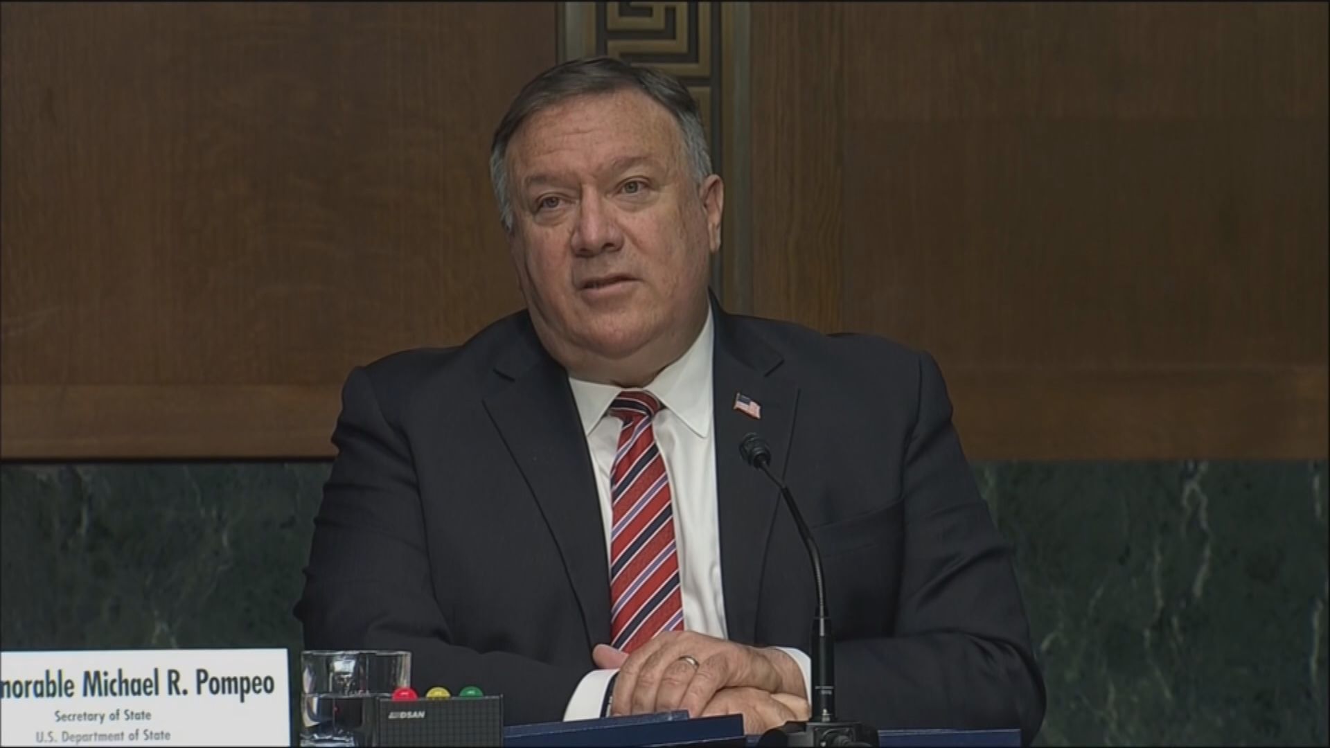 蓬佩奧：國際社會在美國帶領下已醒覺到中國的威脅