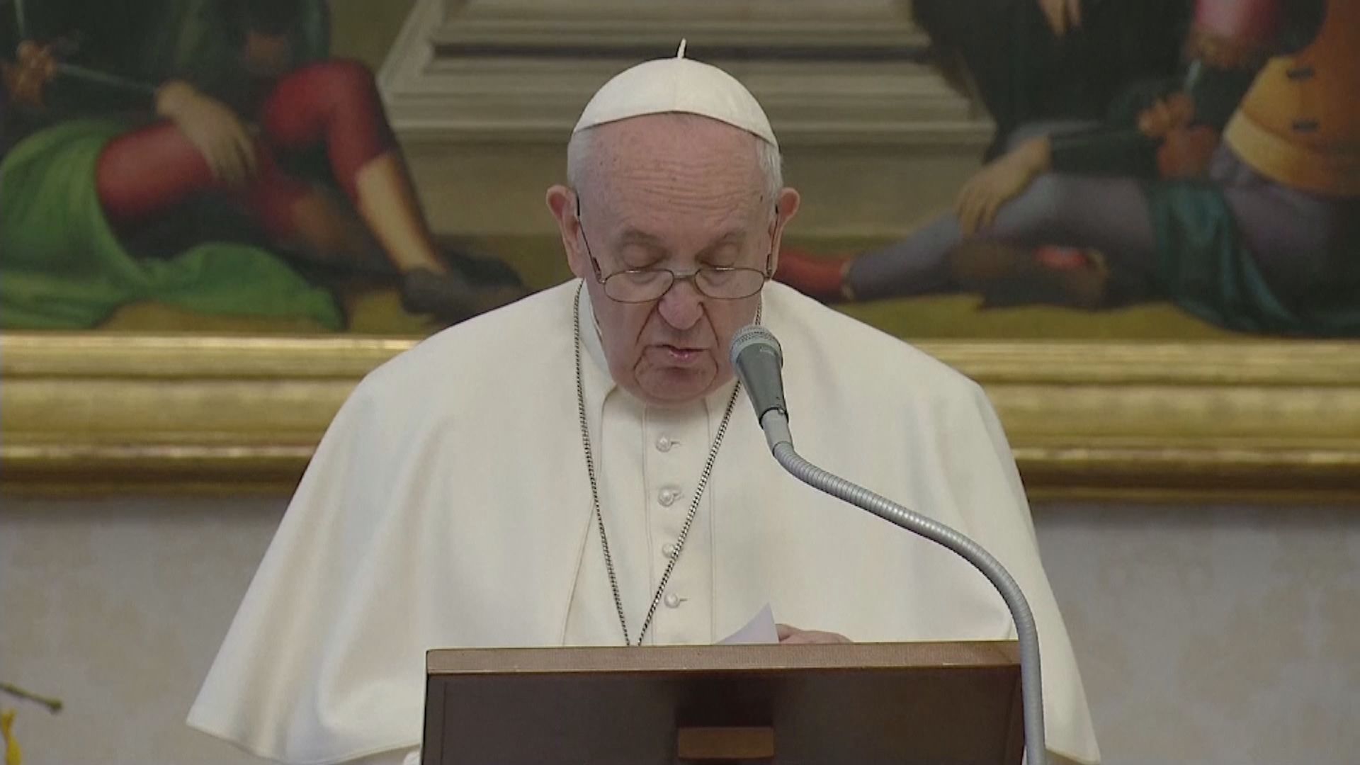 教宗敦促美國民眾避免暴力