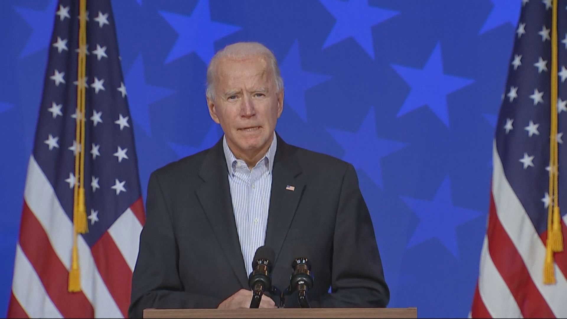 拜登準備稍後在美國黃金時段發表全國電視講話