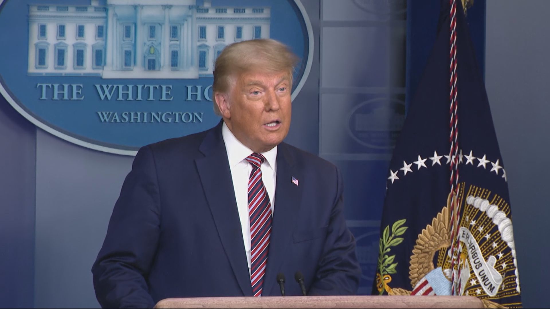 消息指特朗普處於「戰鬥格」　未肯認輸