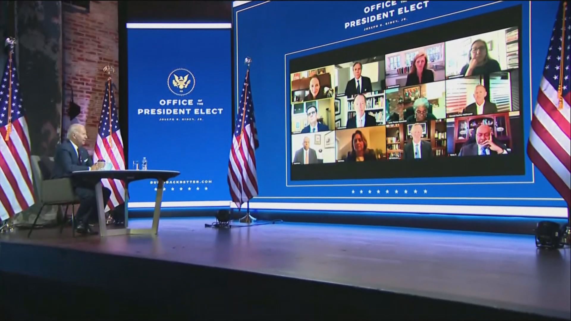 拜登聽取團隊專家簡報國家安全形勢