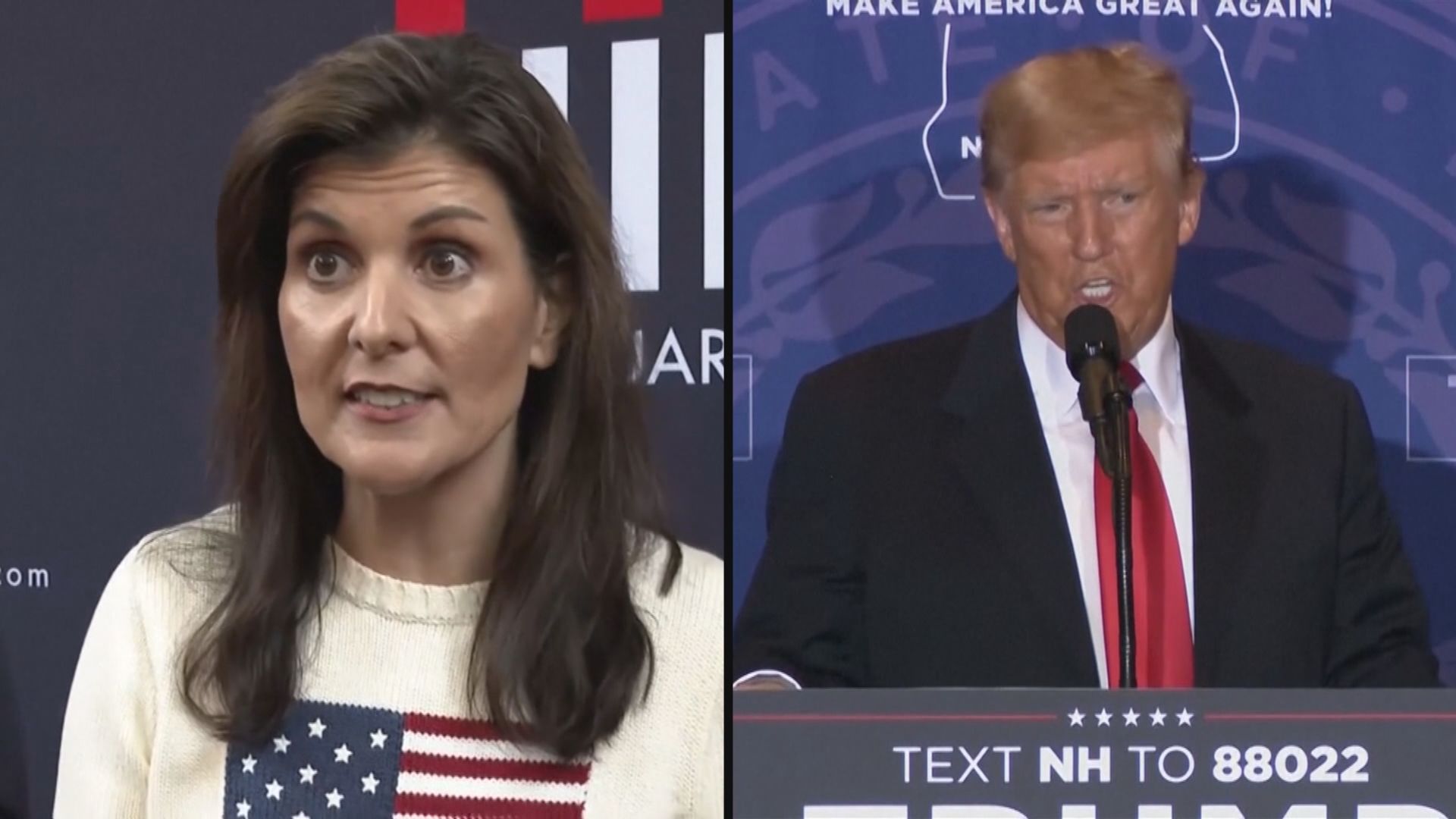 美共和黨總統候選人初選第二仗 黑利再敗在特朗普手上