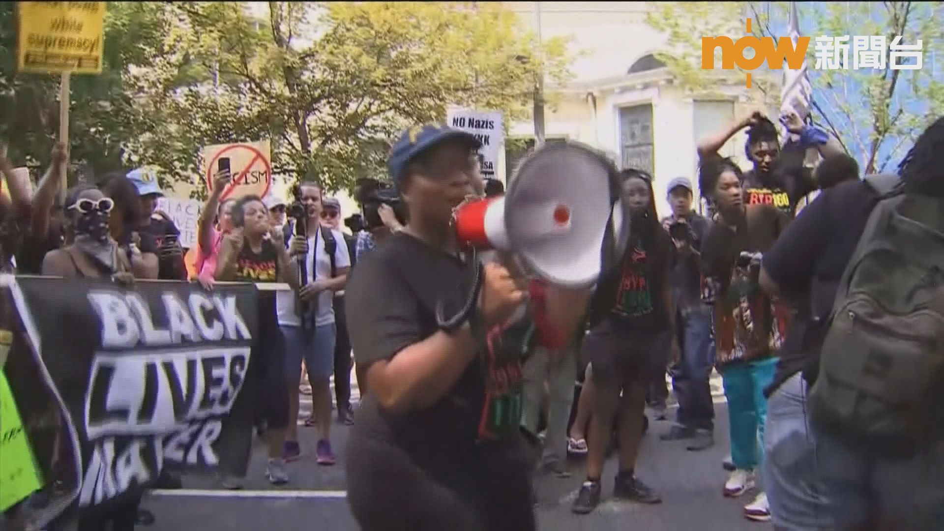 美國多處有示威紀念弗州流血衝突一周年