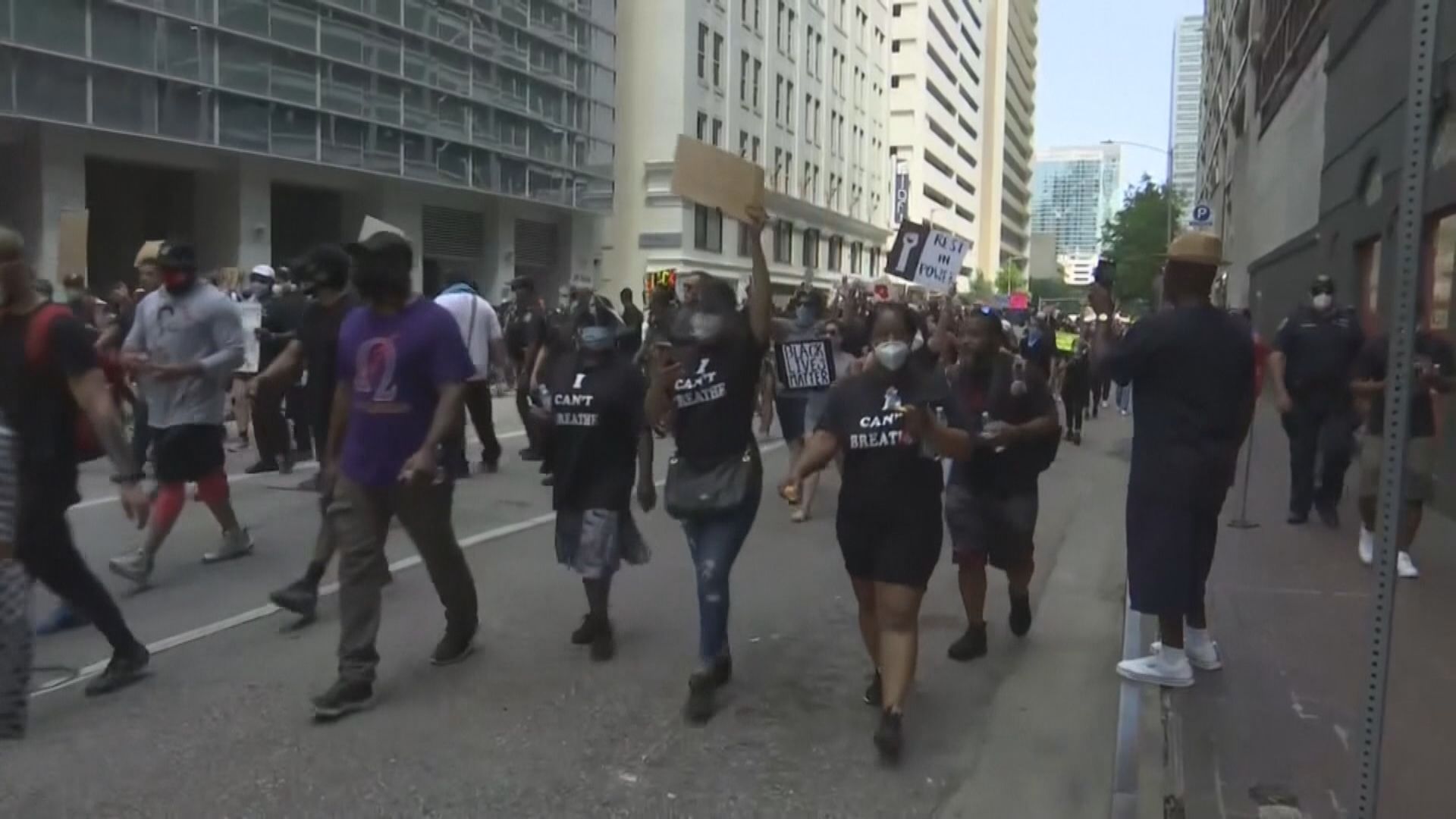 美多地續有示威抗議警暴　紐約市長稱不會要求出動國民警衛軍