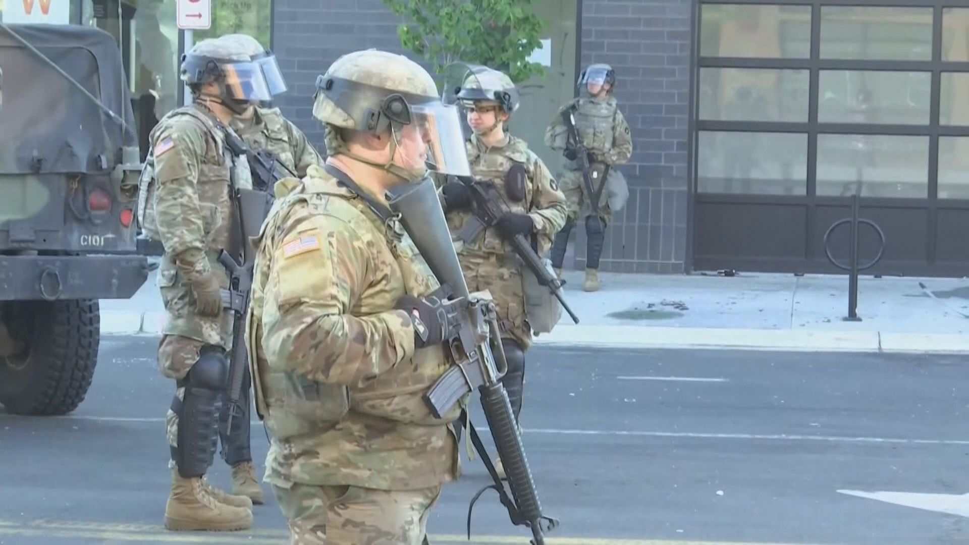 據報由於示威大致和平　部分國民警衛軍將撤離華盛頓