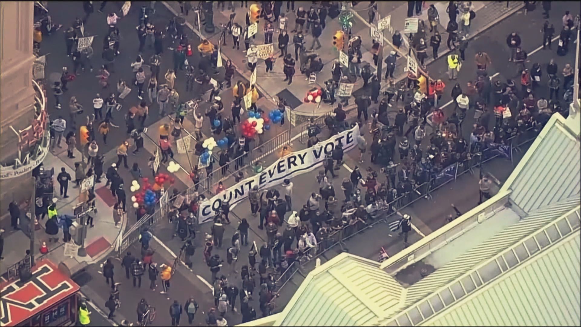 美國示威浪潮持續　密歇根州務卿：無人可阻止點算選票