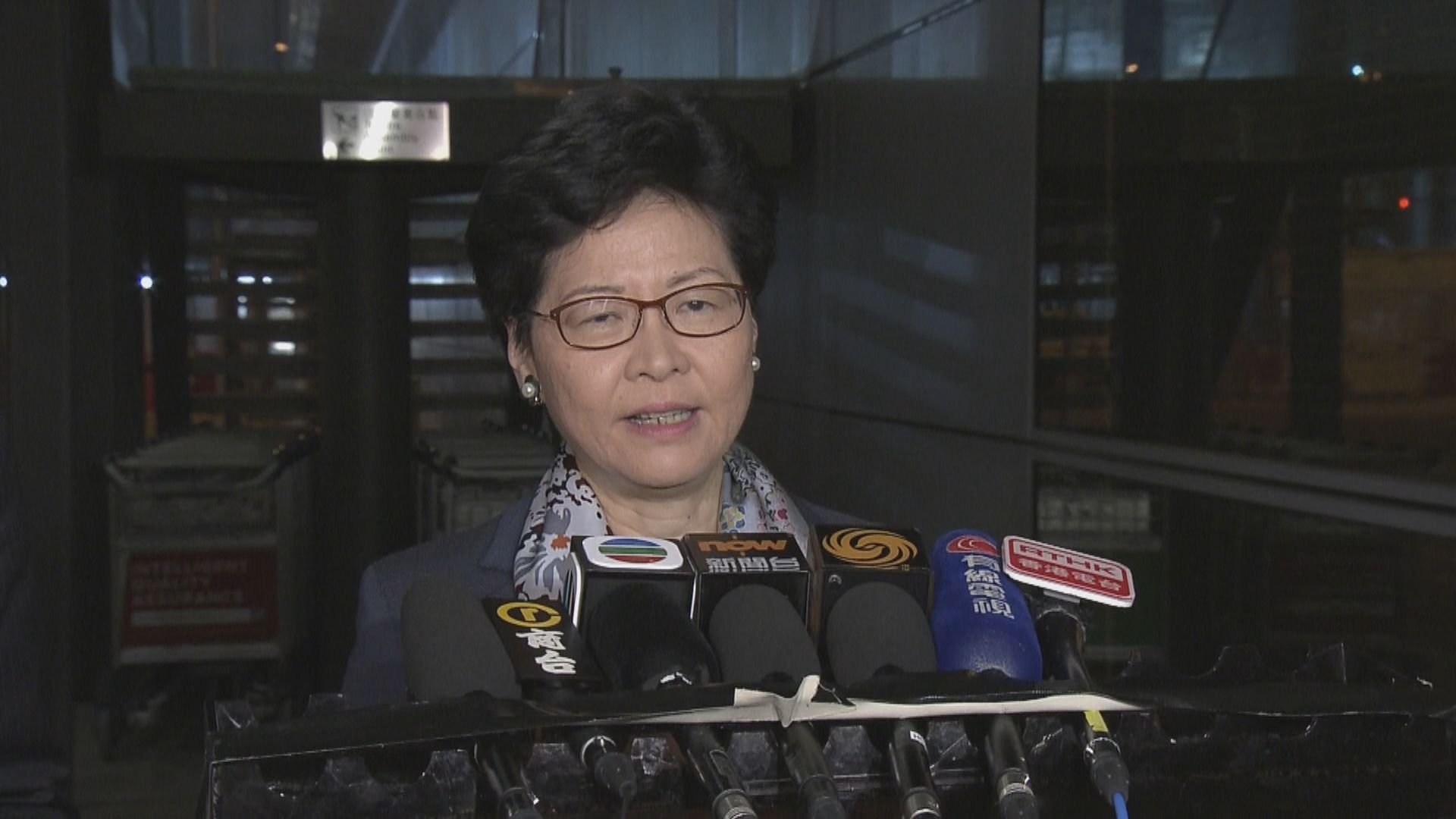 林鄭：美國報告內容偏頗失實及雙重標準