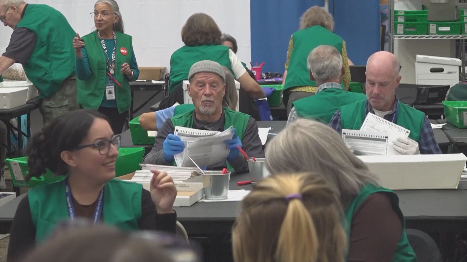 美國多地選戰　民主黨取佳績