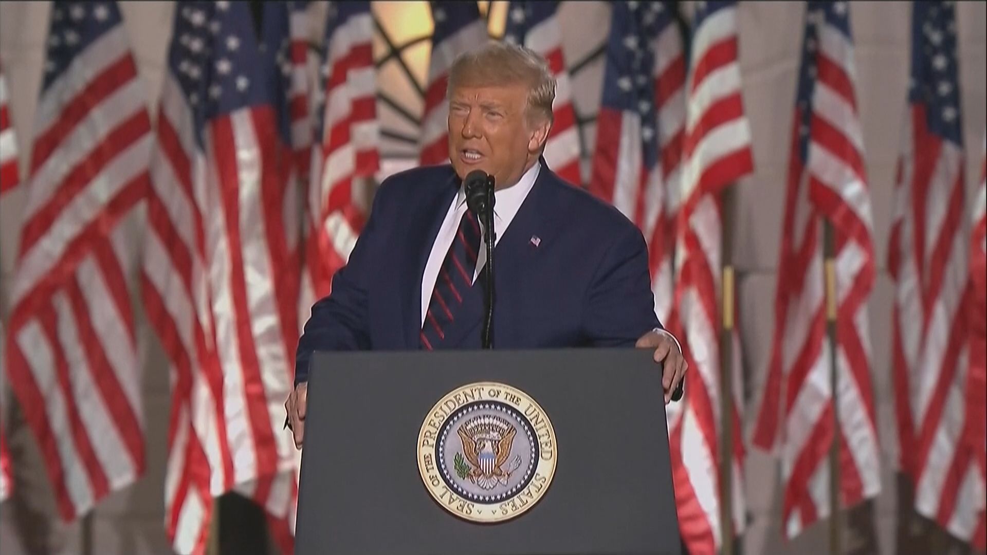 特朗普：中國支持拜登　非常渴望他當選