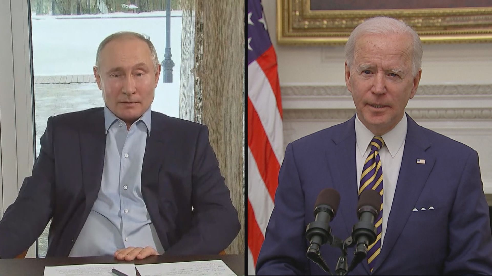 拜登與普京通電話　同意延長《新削減戰略武器條約》