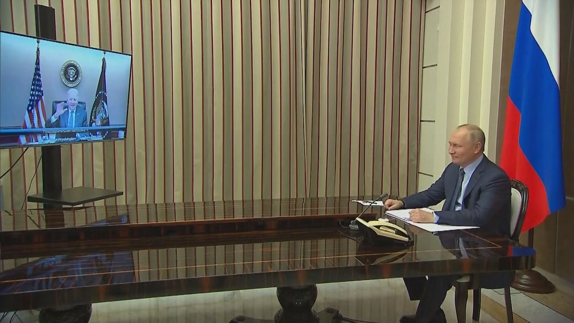 美俄元首視像對話　拜登稱將強硬回應俄羅斯入侵烏克蘭