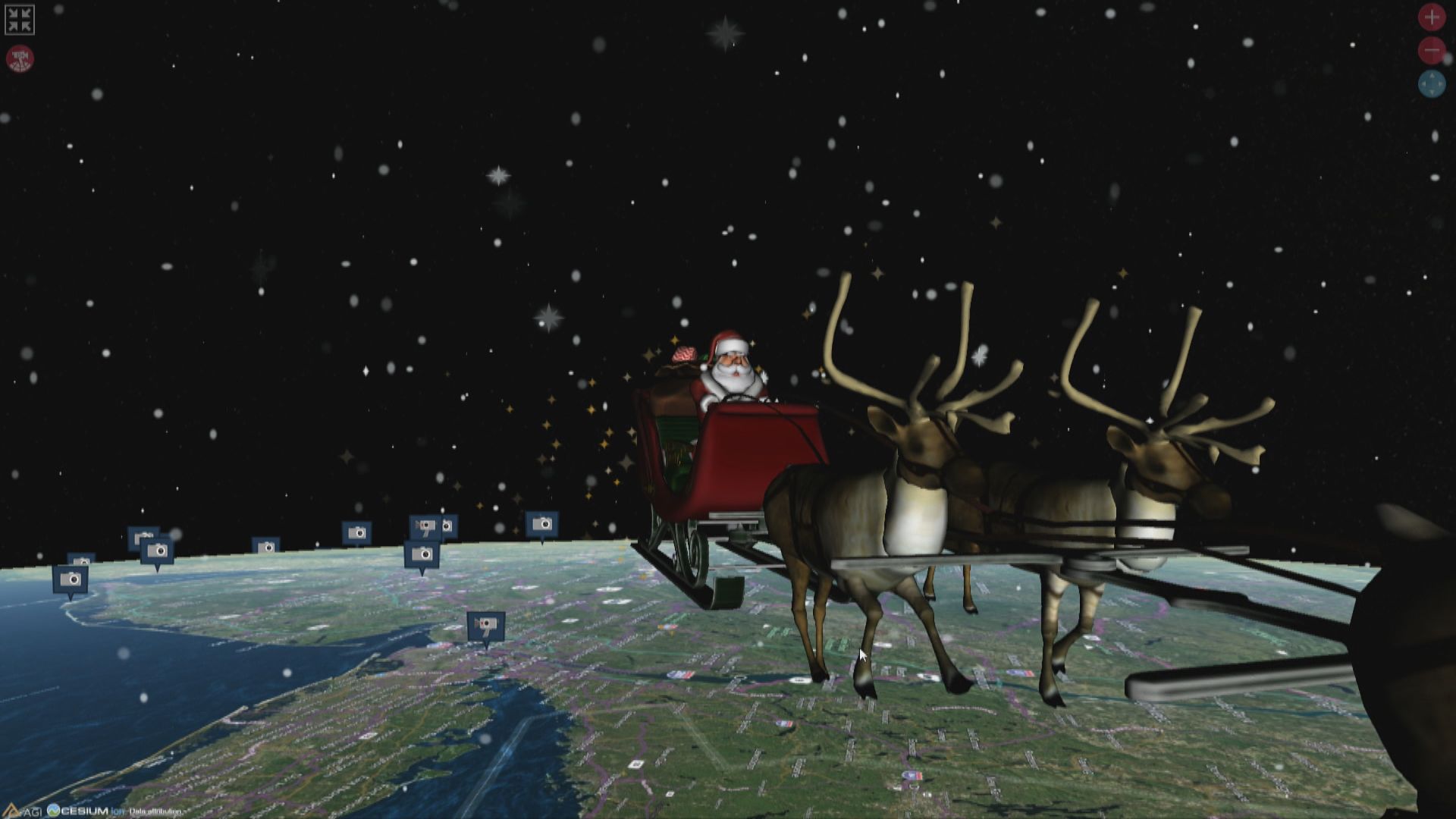 美軍追蹤聖誕老人　總統接聽孩子電話