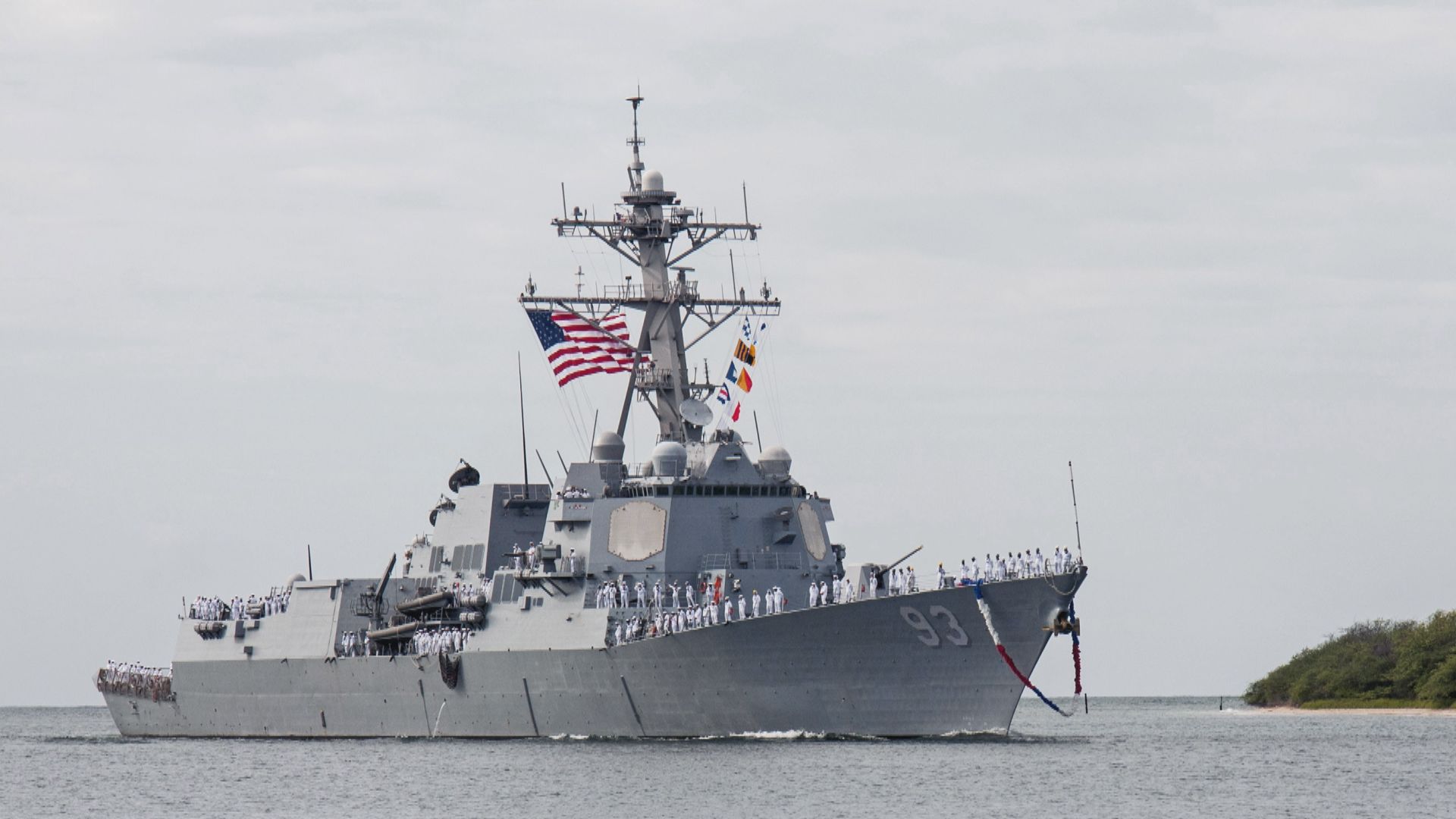 美軍指與加拿大軍艦聯合通過台灣海峽