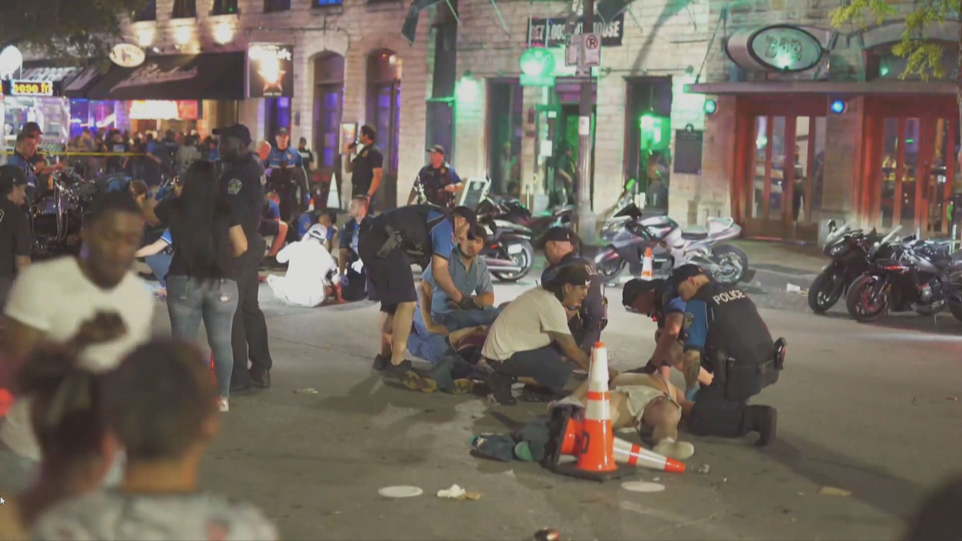 美國得州奧斯汀槍擊案14人傷