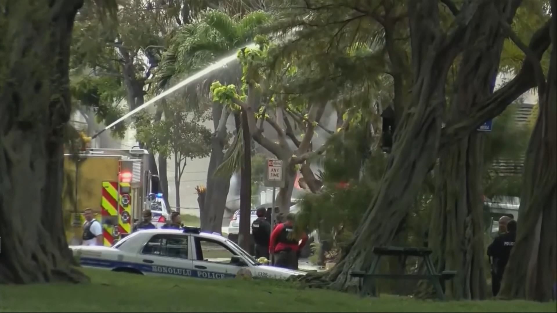 夏威夷發生槍擊案兩警員傷重死亡