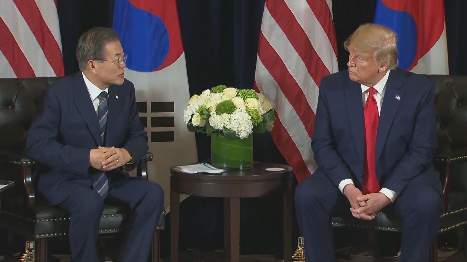 美韓首腦通電話認同朝鮮半島形勢嚴峻