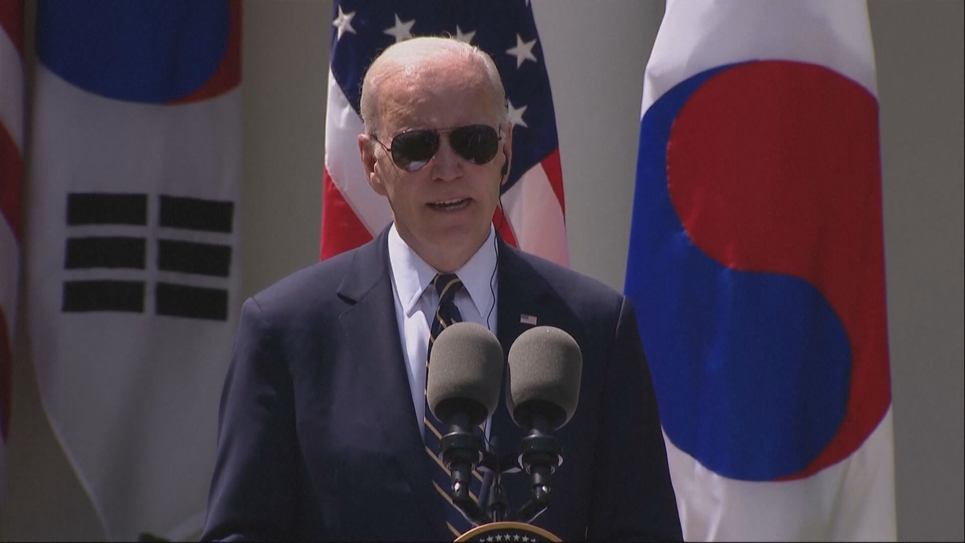 拜登：晶片法案不為傷害中國