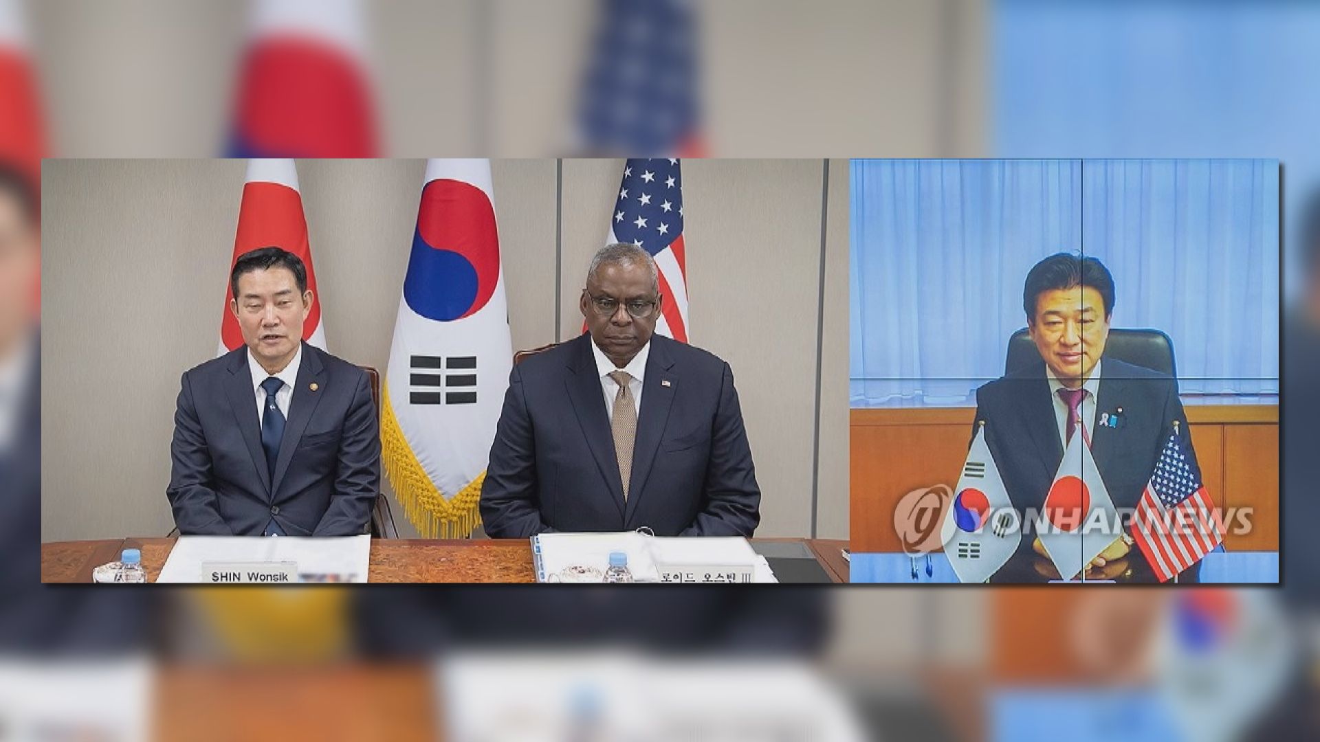 美日韓防長商定下月啟動北韓導彈信息共享機制