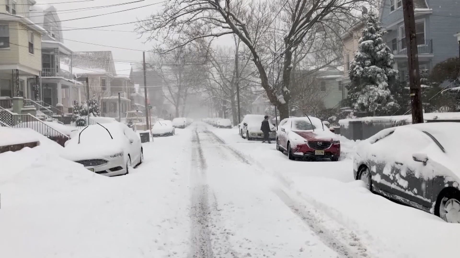 美國東北部地區遭暴風雪吹襲　