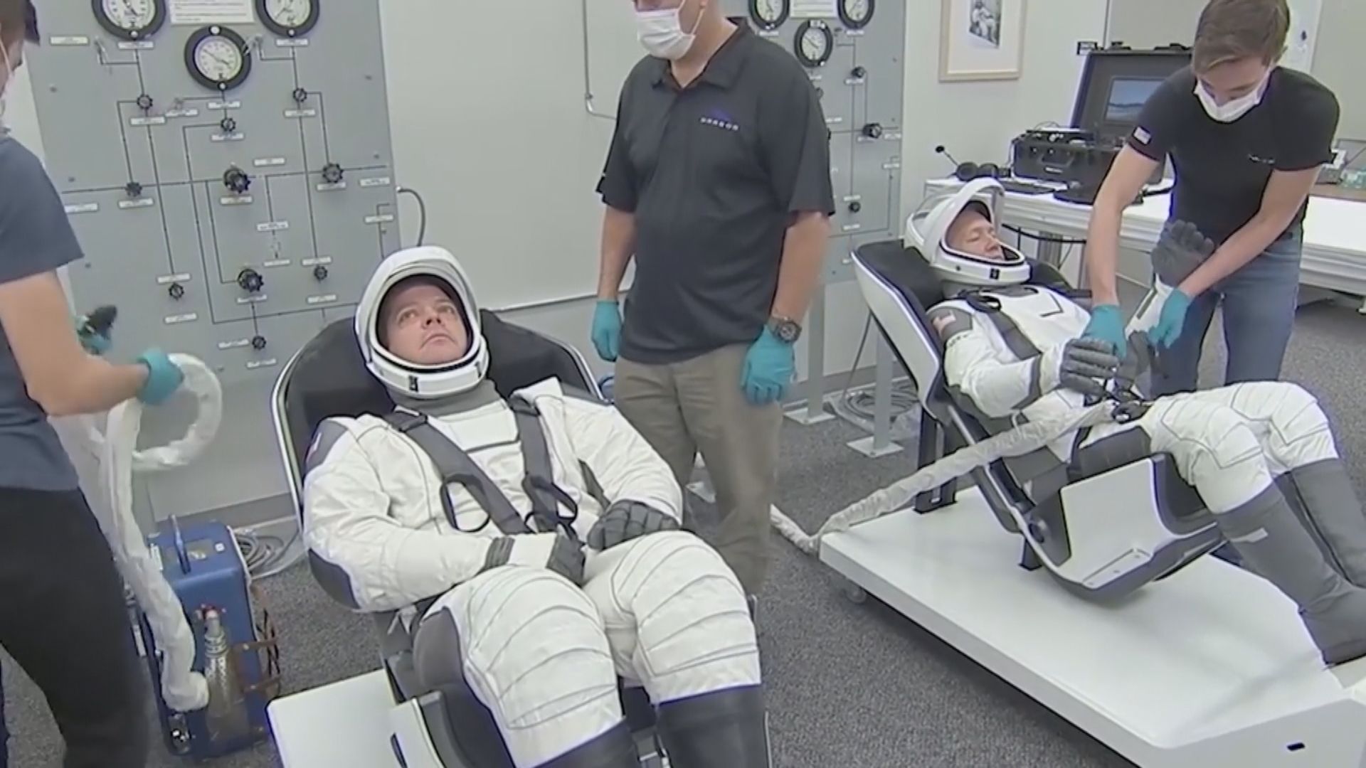 SpaceX料於周三下午載人升空　天氣成唯一阻滯