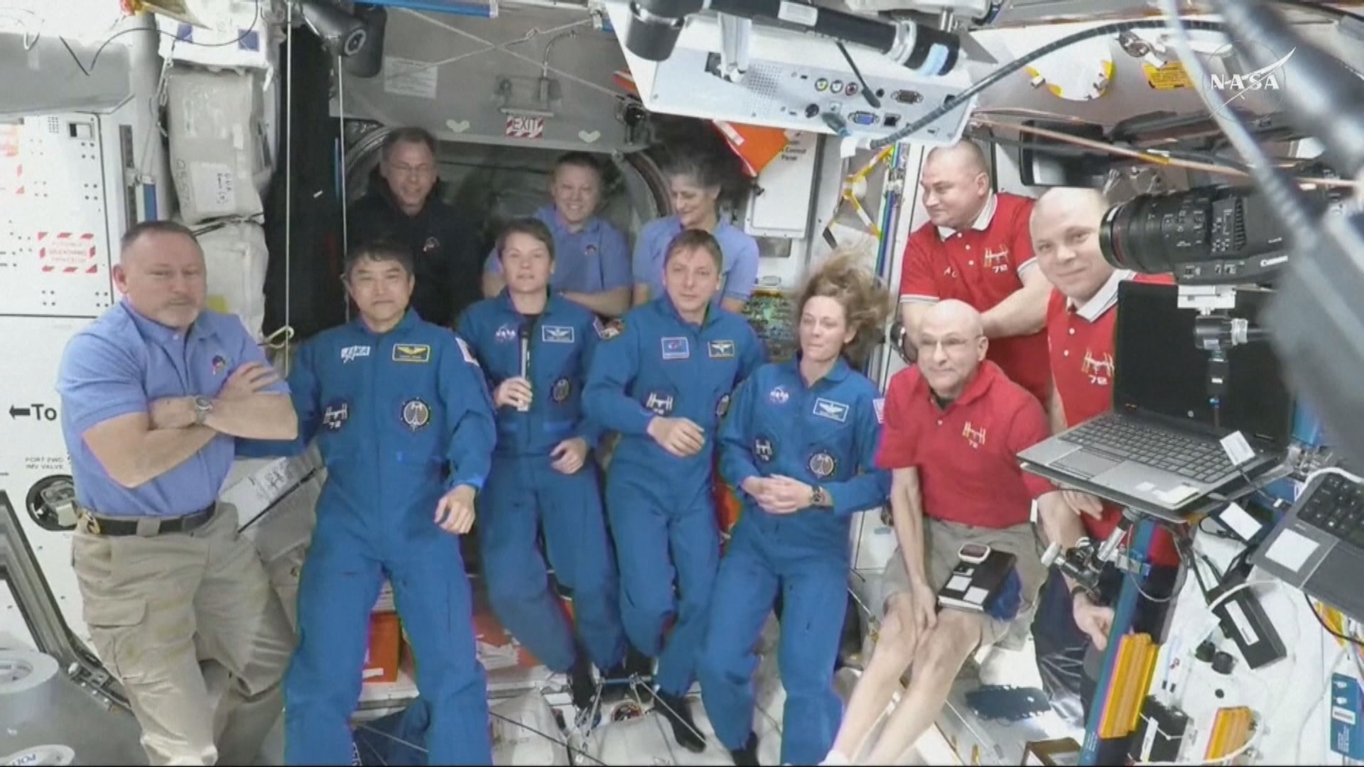 SpaceX龍飛船抵達國際太空站　兩名滯留太空人最快周三啟程返回地球