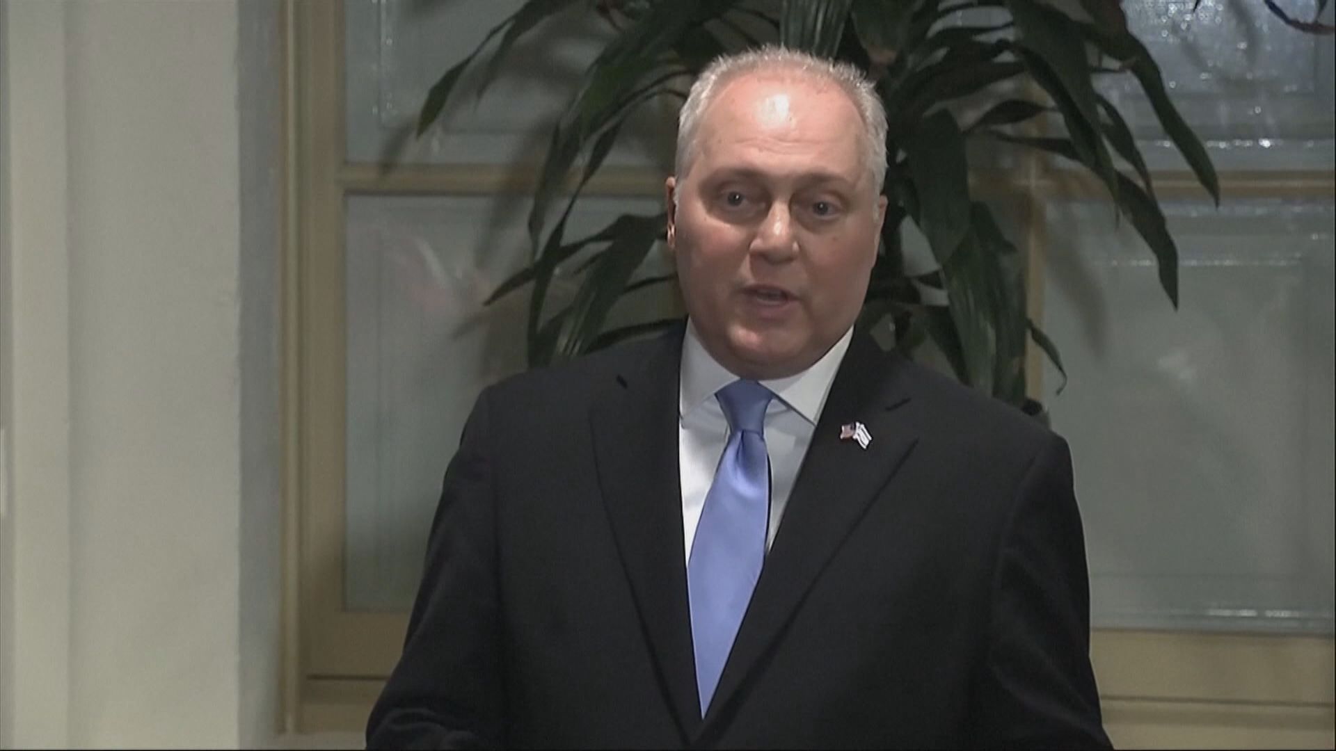 美眾議長選舉共和黨提名人斯卡利塞宣布退選