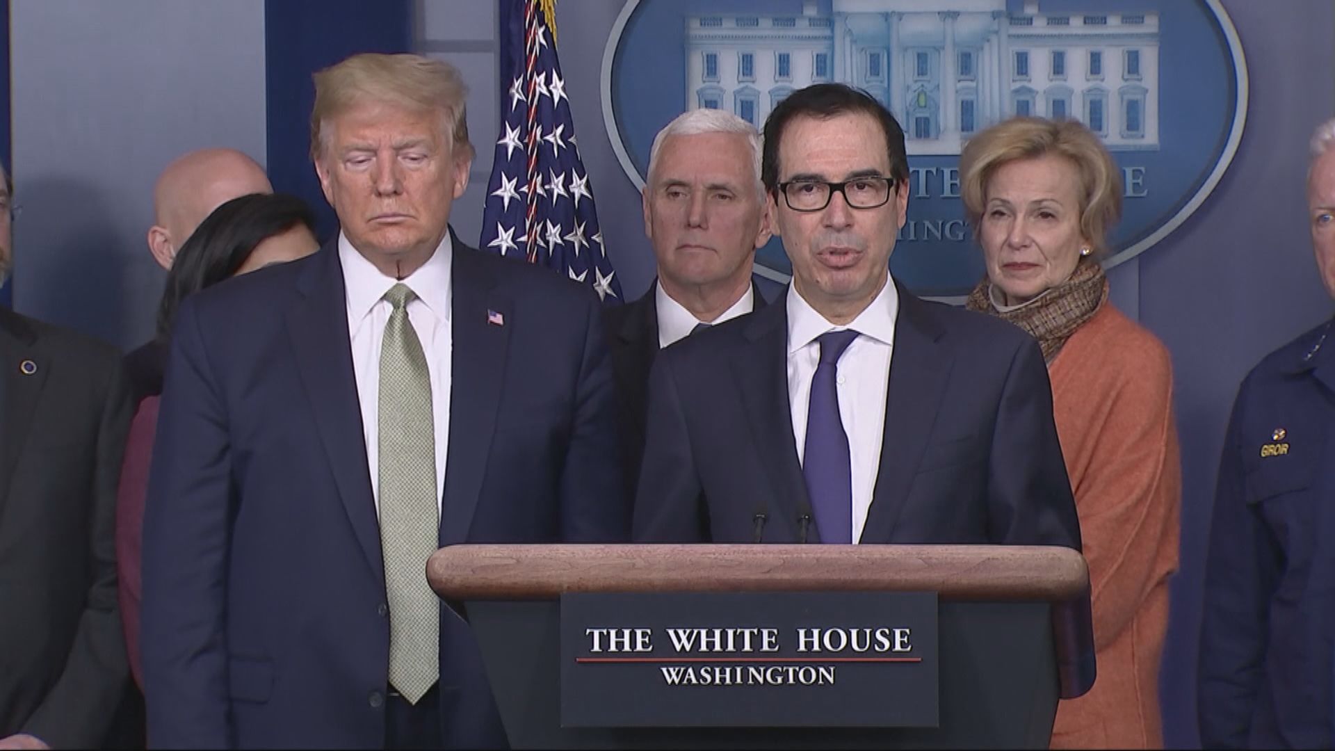 姆努欽：華府的刺激經濟措施包括向國民派錢