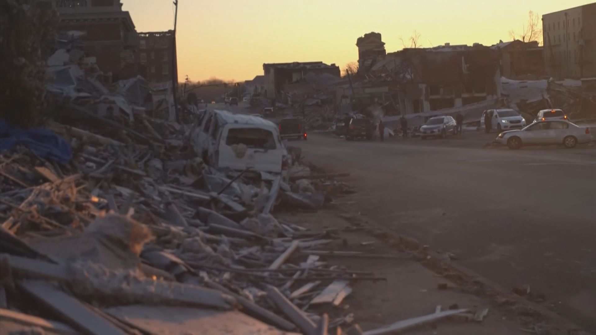 美國總統拜登宣布肯塔基州進入重大災難狀態