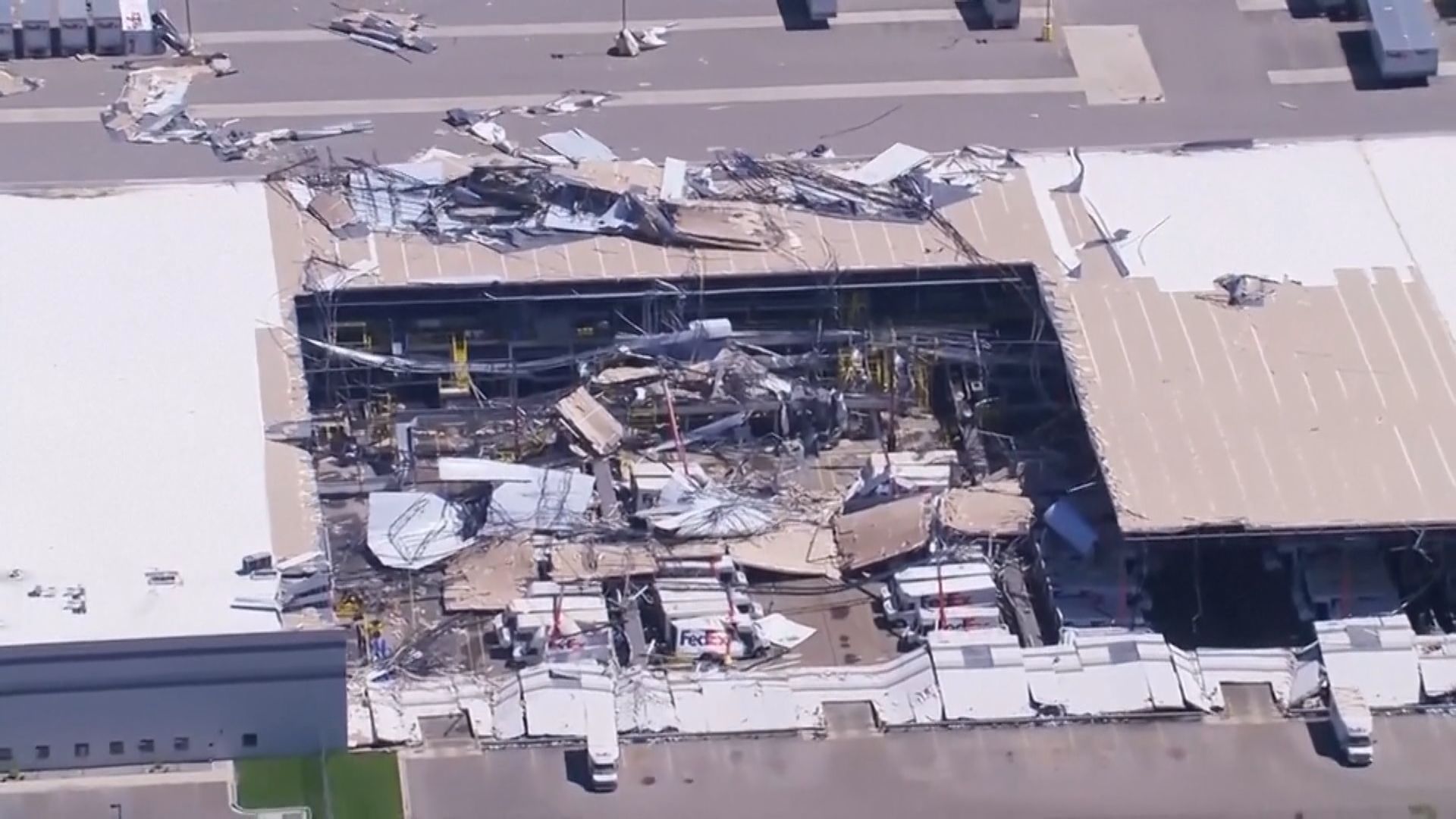 美國中西部最少遭三股龍捲風吹襲 暫沒有收到傷亡報告